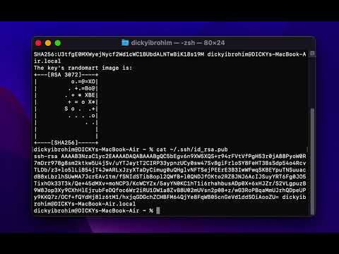 Cara generate SSH Key di MacOS dengan Terminal