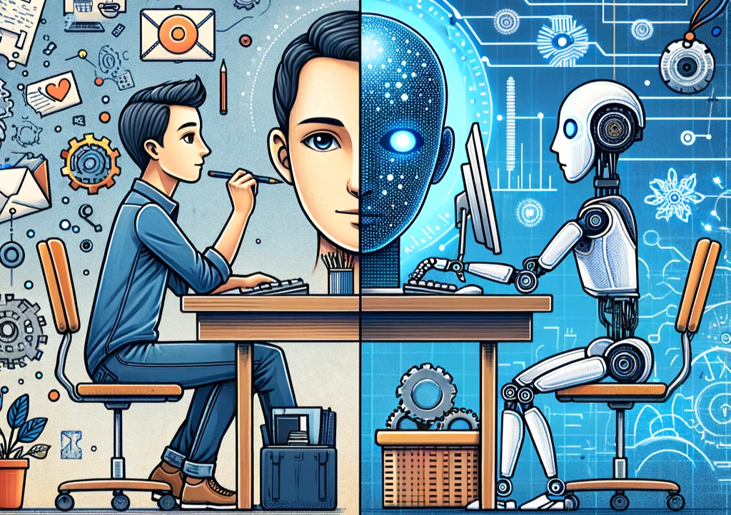 Human vs AI